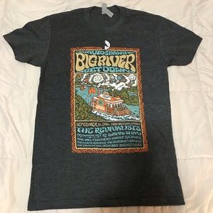 NWOT Band Tee: David Shaw Big River Get Down Event